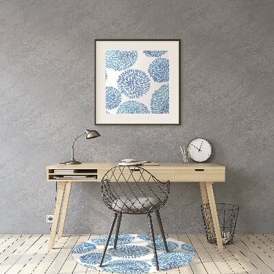 Alfombra protectora suelo para silla Patrón japonés