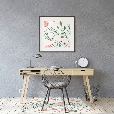 Alfombra silla ordenador Maki vintage