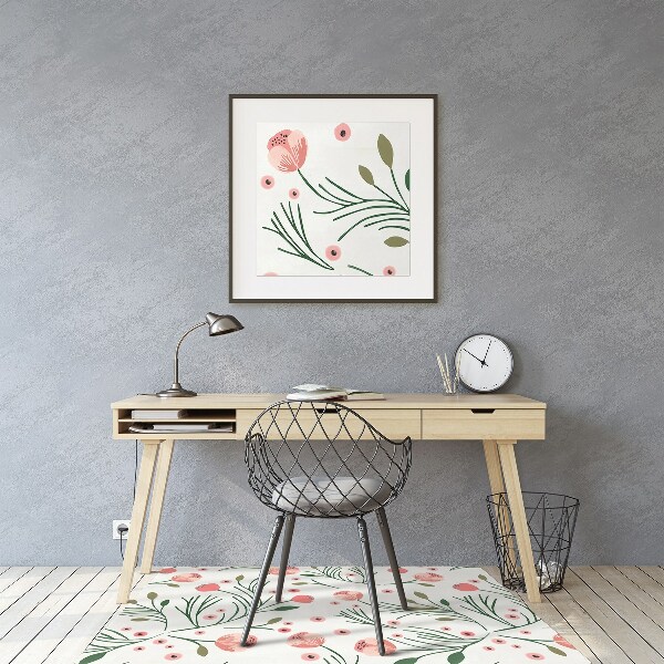 Alfombra silla ordenador Maki vintage
