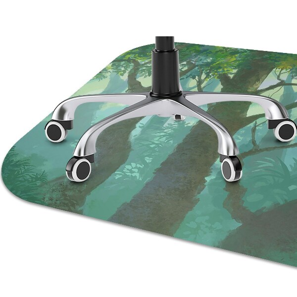 Alfombra silla escritorio Bosque oscuro