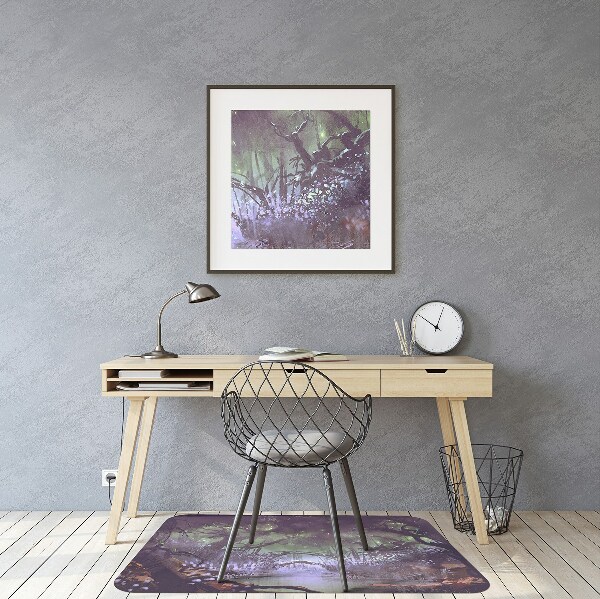 Alfombra silla escritorio Bosque oscuro