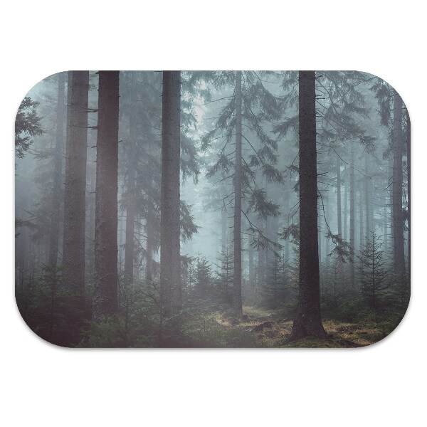 Alfombra silla ordenador Bosque nebuloso