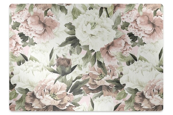 Alfombra silla ordenador Ramo vintage de rosas