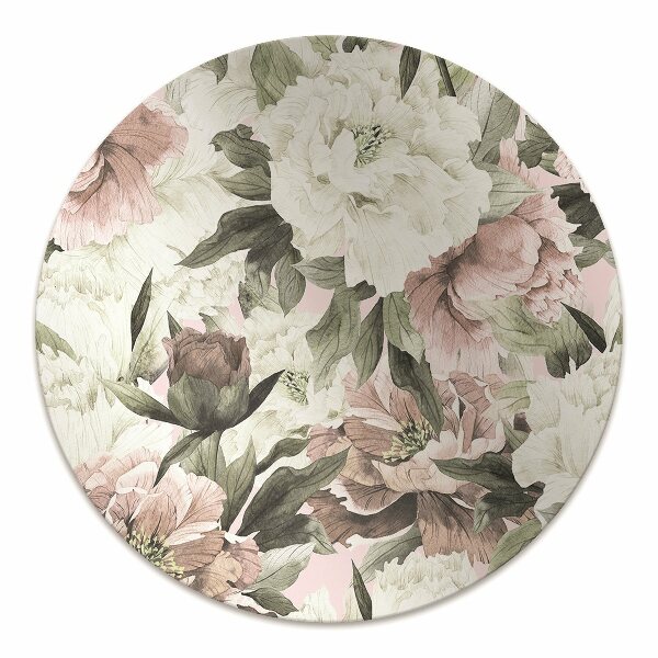 Alfombra silla ordenador Ramo vintage de rosas