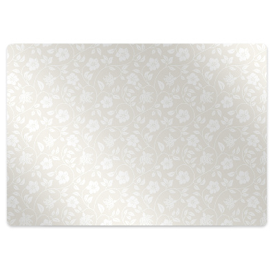 Alfombra silla ordenador Papel tapiz floral