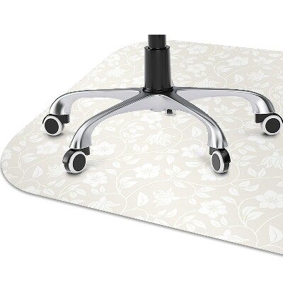 Alfombra silla ordenador Papel tapiz floral