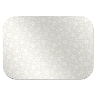 Alfombra silla ordenador Papel tapiz floral