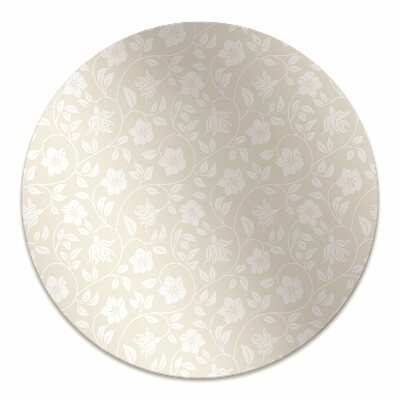 Alfombra silla ordenador Papel tapiz floral