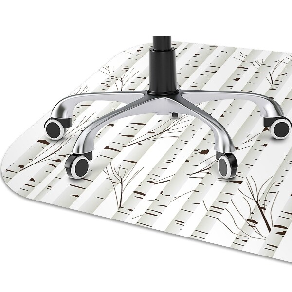 Alfombra silla ordenador Abedul