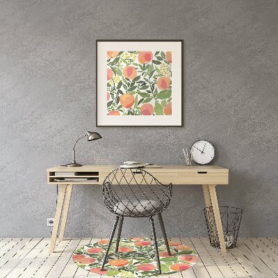 Alfombra para silla de escritorio Duraznos