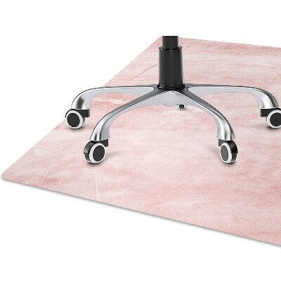 Alfombra para silla de escritorio Textura rosa