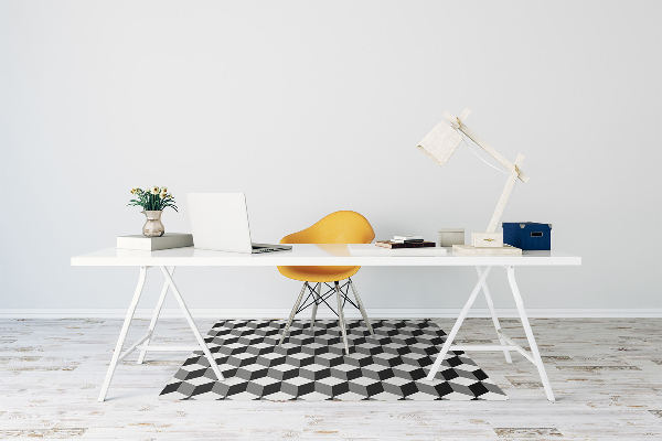 Alfombra silla ordenador Patrón 3d sięel