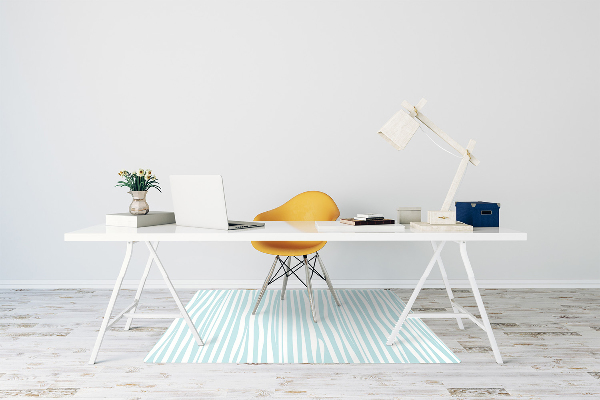 Alfombra para silla de escritorio Patrón cebra