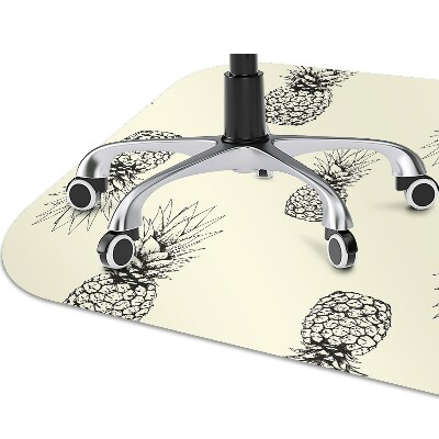Alfombra silla ordenador Piña de plástico