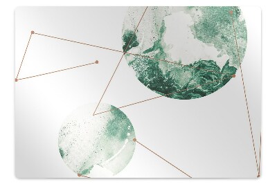 Alfombra silla ordenador Lunas de mármol