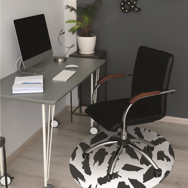 Alfombra para silla de escritorio Patrón minimalista