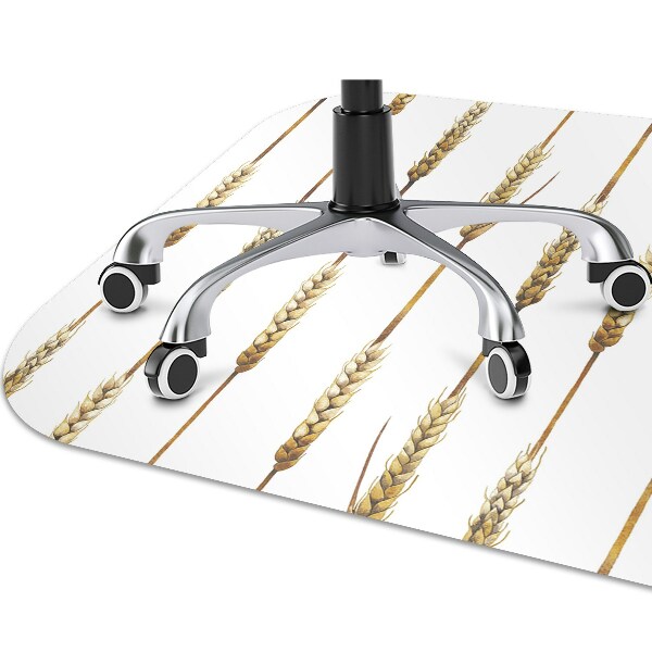 Alfombra silla ordenador Grano dorado