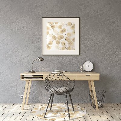 Alfombra silla escritorio Ramas con hojas