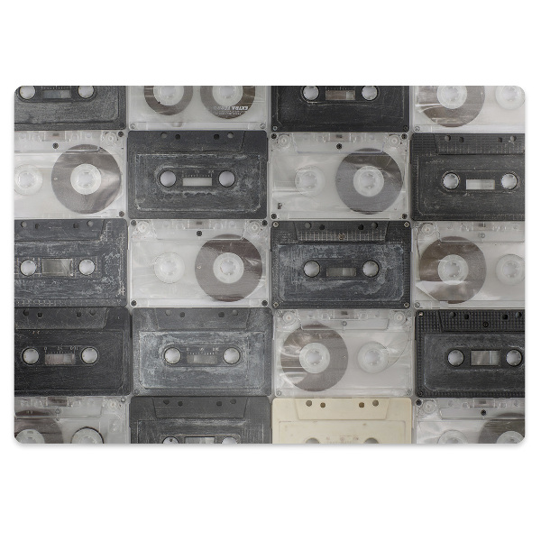 Alfombra silla ordenador Viejos cassettes