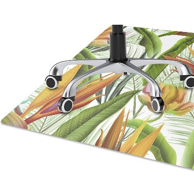 Alfombrilla para silla de escritorio Plantas tropicales