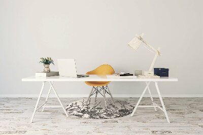 Alfombra para silla de escritorio Prado