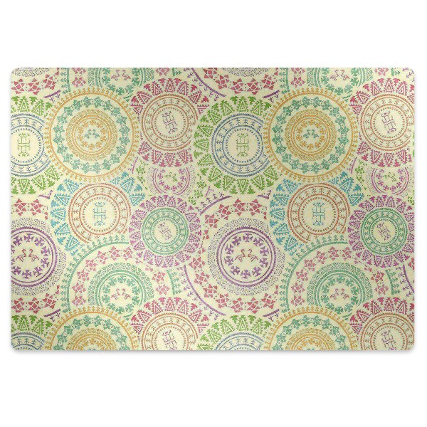 Alfombra para silla de escritorio Patrón marroquí