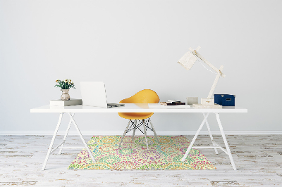 Alfombra para silla de escritorio Patrón marroquí