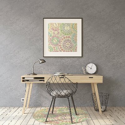 Alfombra para silla de escritorio Patrón marroquí