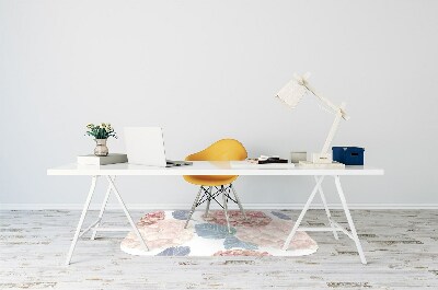 Alfombra para silla de escritorio Hortensia