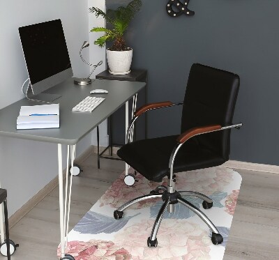 Alfombra para silla de escritorio Hortensia