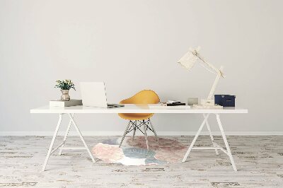 Alfombra para silla de escritorio Hortensia