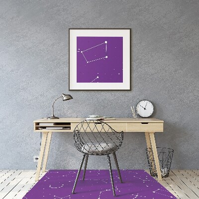 Alfombrilla para silla de escritorio Cielo estrellado