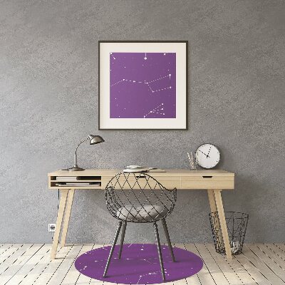 Alfombrilla para silla de escritorio Cielo estrellado