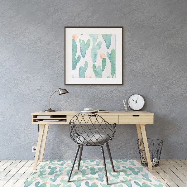 Alfombra silla escritorio Cactus alternativos
