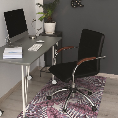 Alfombra para silla de escritorio Jungla tropical