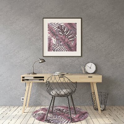 Alfombra para silla de escritorio Jungla tropical