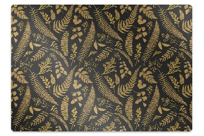Alfombra silla ordenador Helechos dorados
