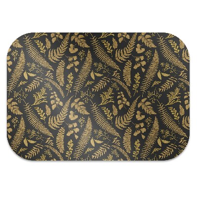 Alfombra silla ordenador Helechos dorados