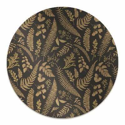 Alfombra silla ordenador Helechos dorados