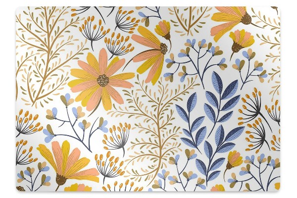 Alfombra silla ordenador Prado pastel