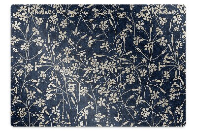 Alfombrilla para silla de escritorio Patrón floral