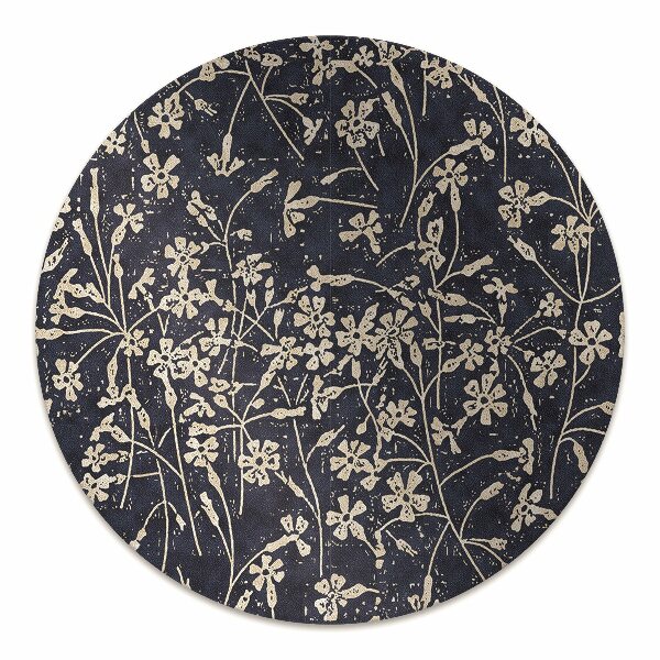 Alfombrilla para silla de escritorio Patrón floral