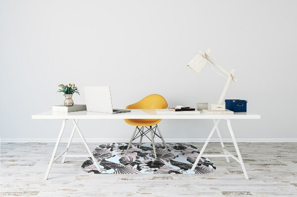 Alfombrilla para silla de escritorio Mosaico tropical