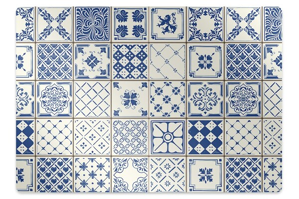 Alfombra silla ordenador Azulejos azulejos