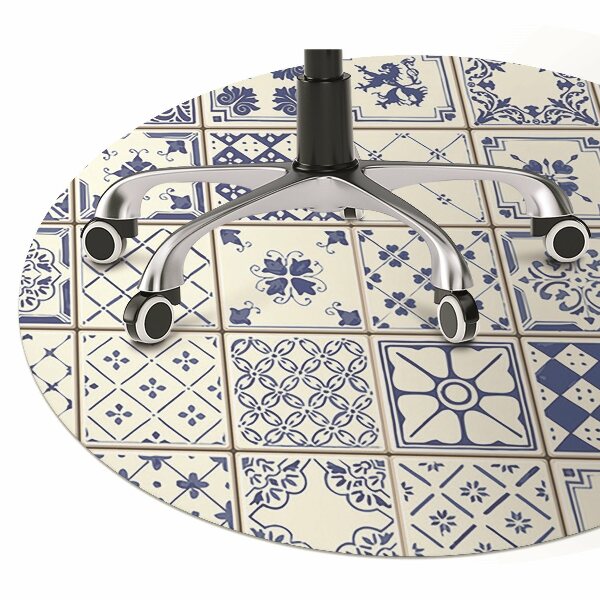 Alfombra silla ordenador Azulejos azulejos