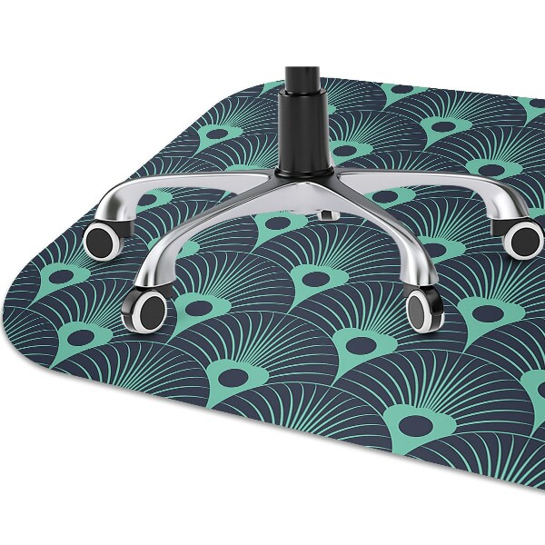 Alfombra silla ordenador Diseño de neón