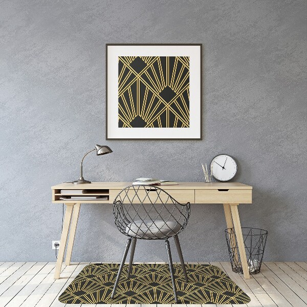 Alfombra silla ordenador Estilo art deco