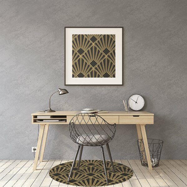 Alfombra silla ordenador Estilo art deco