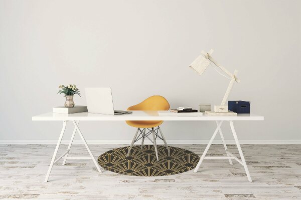 Alfombra silla ordenador Estilo art deco