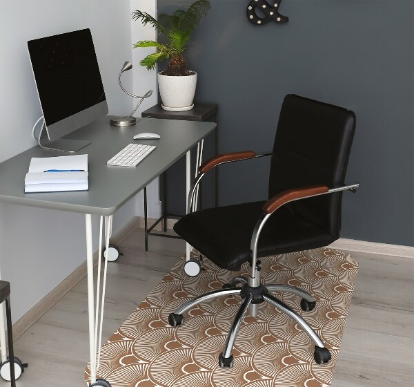 Alfombra silla ordenador Estilo art deco